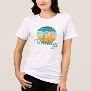 Retro Sunset 75 Vintage Distressed Tri-Blend Shirt