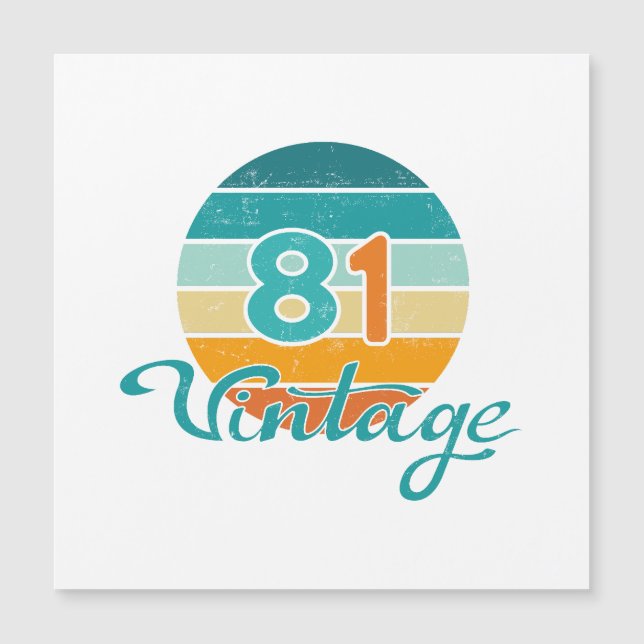 Retro Sunset 81 Vintage Distressed (Front)