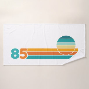 Retro Sunset 85 Bath Towel
