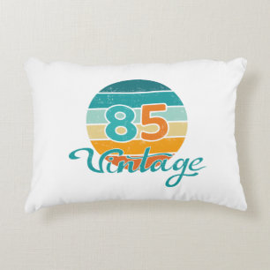 Retro Sunset 85 Vintage Distressed Decorative Cushion