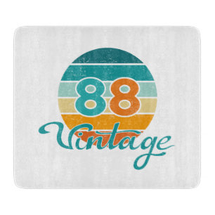 Retro Sunset 88 Vintage Distressed Cutting Board