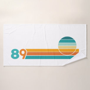 Retro Sunset 89 Bath Towel