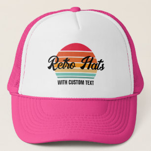 Retro Sunset 90's Vacation Birthday Girls Trip Trucker Hat