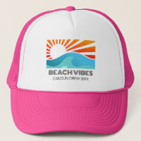 Retro Sunset Beach Vibes Vacation Summer Girl Trip
