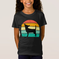 Retro Sunset Chihuahua T-Shirt