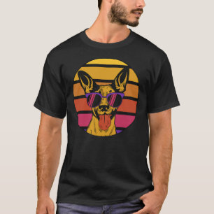 Retro Sunset Chihuahua T-Shirt