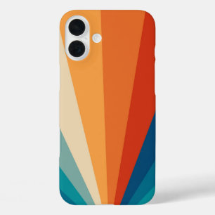 Retro Sunset Colour Burst Phone Case