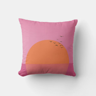 Retro Sunset Cushion