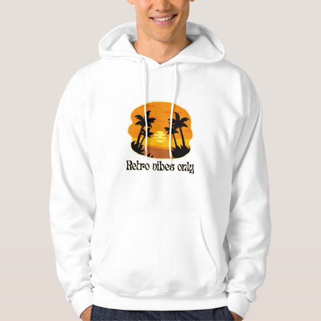 Retro Sunset Dreams Hoodie (Front)
