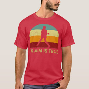 Retro Sunset Elvis Costello My Aim Is True T-Shirt