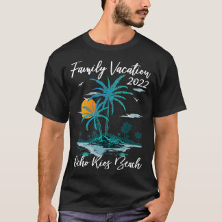 Retro Sunset Family Vacation 2022 Jamaica Ocho Rio T-Shirt