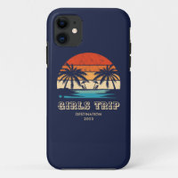 Retro sunset Girls trip bachelorette Matching