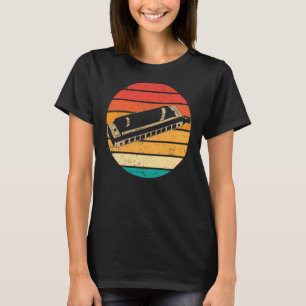 Retro Sunset Harmonica T-Shirt