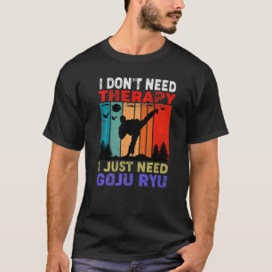 Retro Sunset I Don't Need Therapy I Just Need Goj T-Shirt