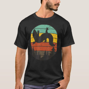 Retro Sunset Leopard Gecko Lizard Vintage Design T-Shirt