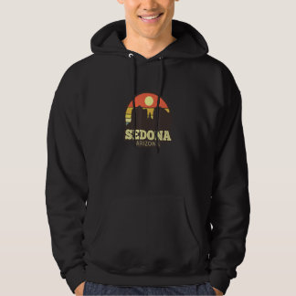 Retro Sunset Sedona Arizona Travel Souvenir Hoodie