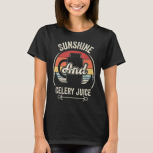 Retro Sunshine And Celery Juice Summer Men Women J T-Shirt