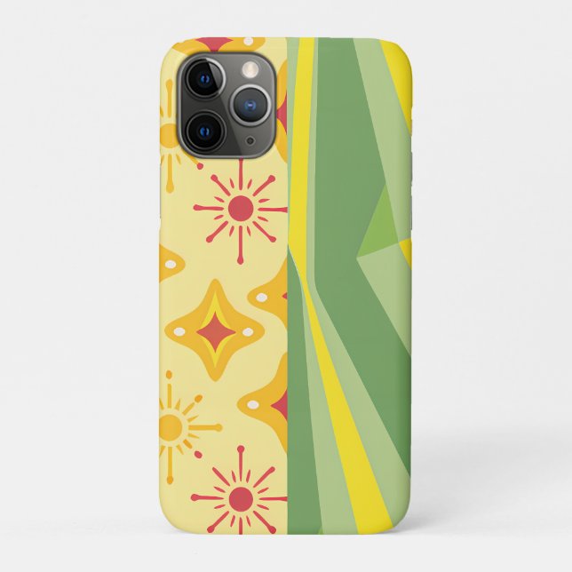 Retro Sunshine Patterns – Bold Colorful  Case-Mate iPhone Case (Back)