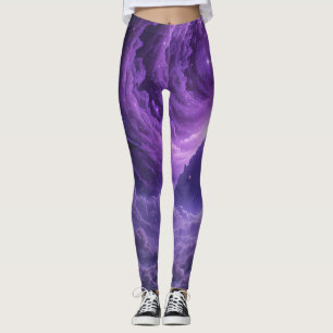 Retro Sunshine Patterns – Bold Colorful Leggings