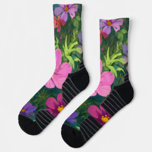 Retro Sunshine Patterns – Bold Colorful Socks
