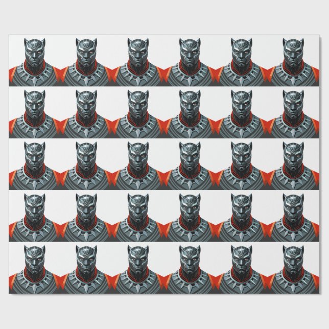 Retro Sunshine Patterns – Bold Colorful  Wrapping Paper (Flat)