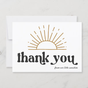 Retro Sunshine Thank You