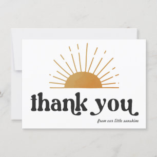 Retro Sunshine Thank You