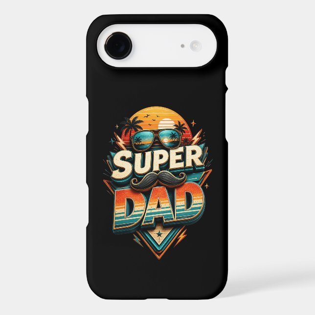 Retro Super Dad Sunset (Back)