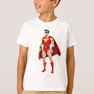 Retro Superhero Toast – 80s Comic Style Breakfast  T-Shirt