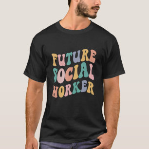 Retro Support Squad Back To School Future Social W T-Shirt