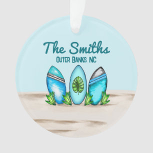 Retro Surfboards Ornament