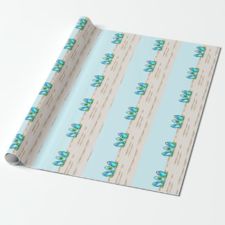 Retro Surfboards Wrapping Paper