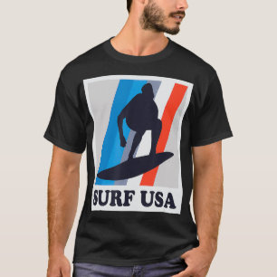 Retro Surfing Surf USA Vintage for Surfers T-Shirt