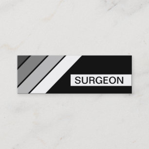 retro SURGEON Mini Business Card