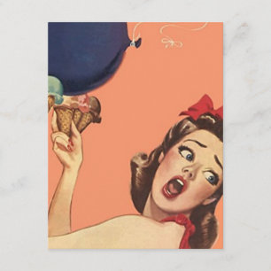 Retro Surprise Party Invitation Any Occasion Blank