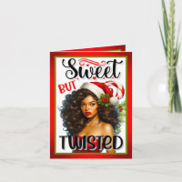 Retro Sweet but Twisted Christmas Pinup