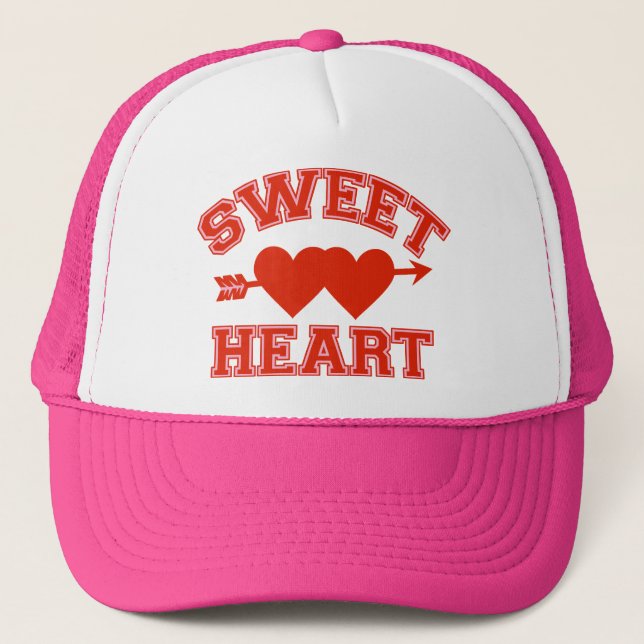 Retro Sweetheart Trucker Hat (Front)
