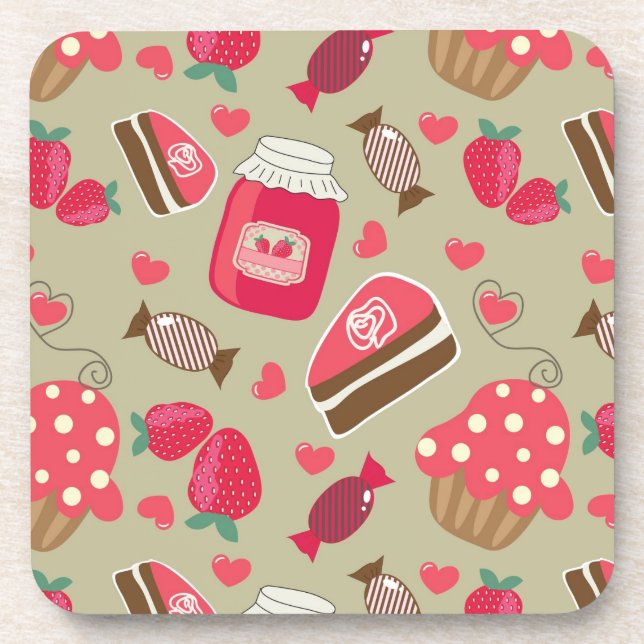 Retro Sweets Coaster (Front)