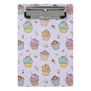 Retro Sweets Pattern Mini Clipboard