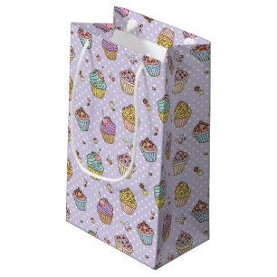 Retro Sweets Pattern Small Gift Bag