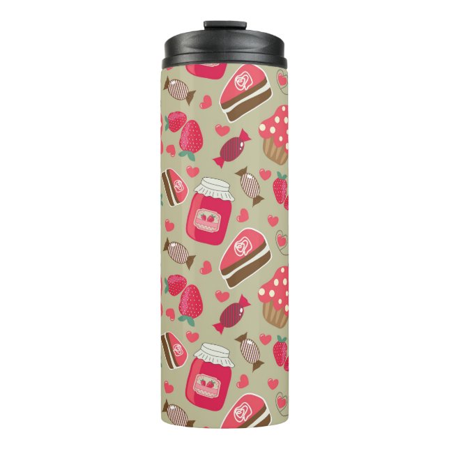 Retro Sweets Thermal Tumbler (Front)