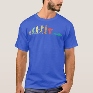 Retro Swimming Evolution Gift For Swimmers T-Shirt