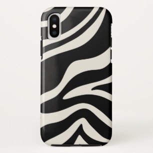 Retro Swirl Glam #2 #retro #decor #art  iPhone X Case