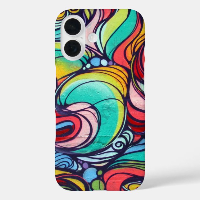 retro swirls Case-Mate iPhone case (Back)