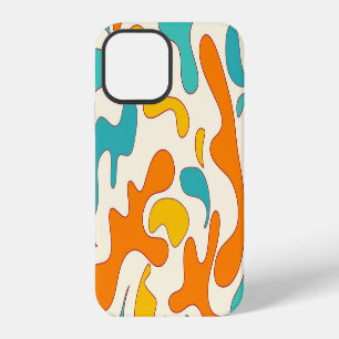 Retro Swirls: Vintage Floral Pattern iPhone 12 Case