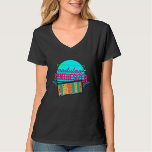 Retro Synthwave 80s Analogue Synth Modular Synthes T-Shirt