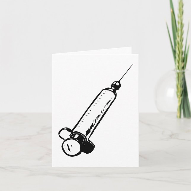 Retro Syringe Card (Creator Uploaded)