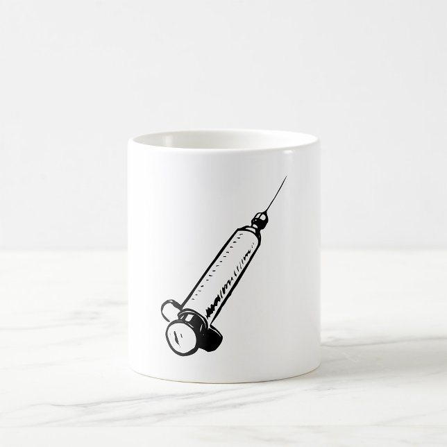 Retro Syringe Coffee Mug (Creator Uploaded)