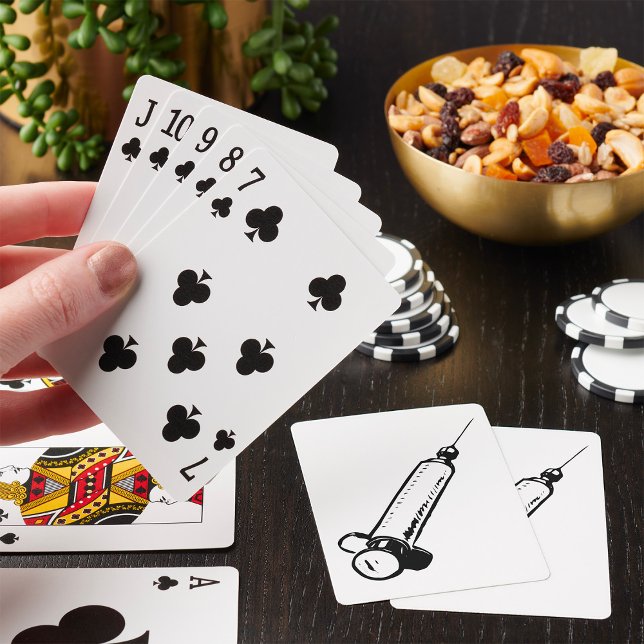 Retro Syringe Playing Cards (Creator Uploaded)