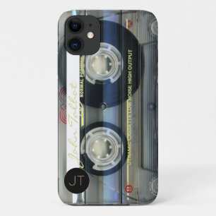 Retro T2 Audiotape Cassette personalised iPC Case- iPhone 11 Case
